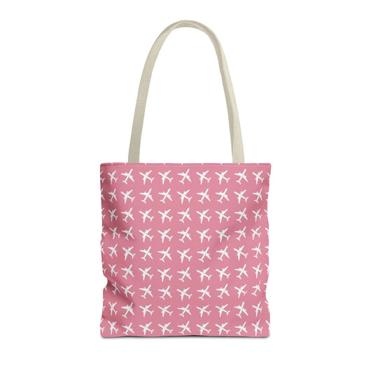 Pink is for Airplanes Tote Bag