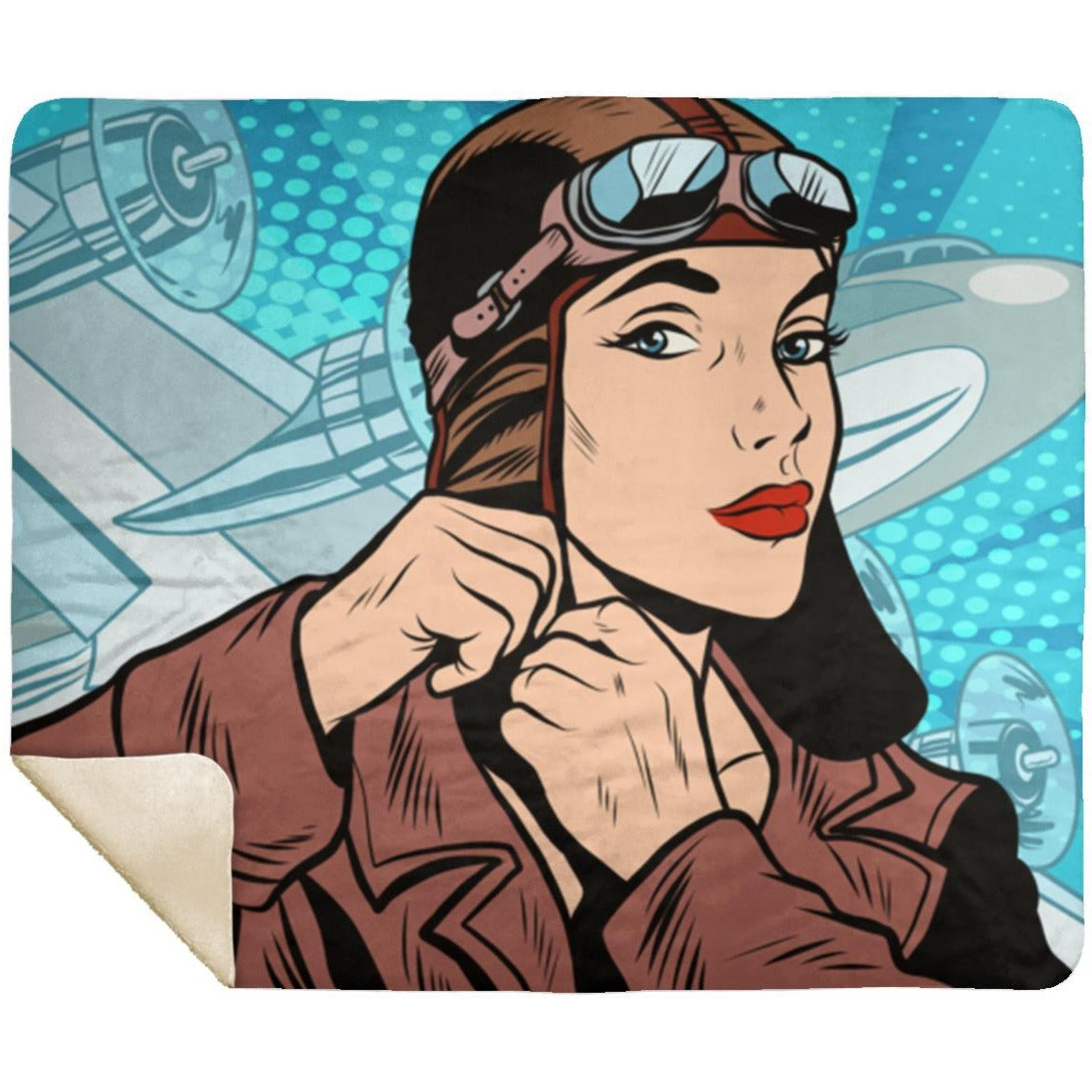 Pop Art Pilot Blankets
