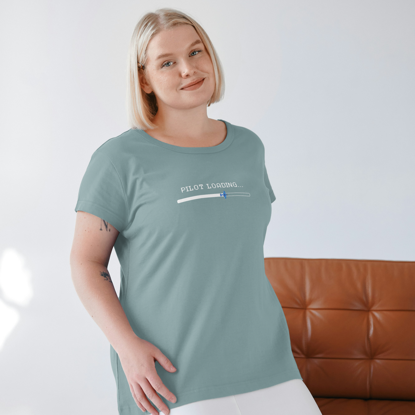 Pilot Loading 8-Bit T-shirt