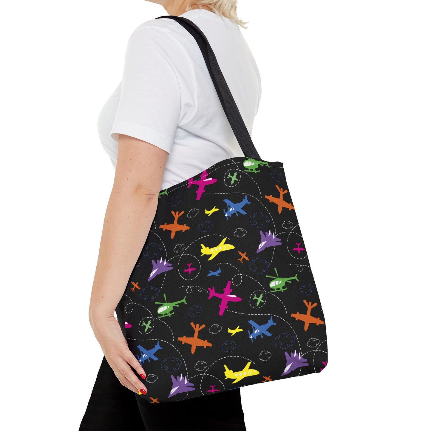 Jets, Planes, Helicopters, Oh My! Tote Bag