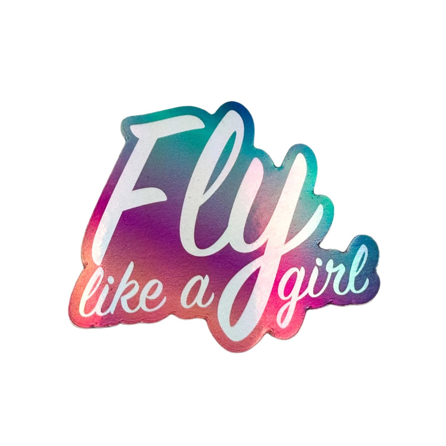 Fly Like a Girl Stickers
