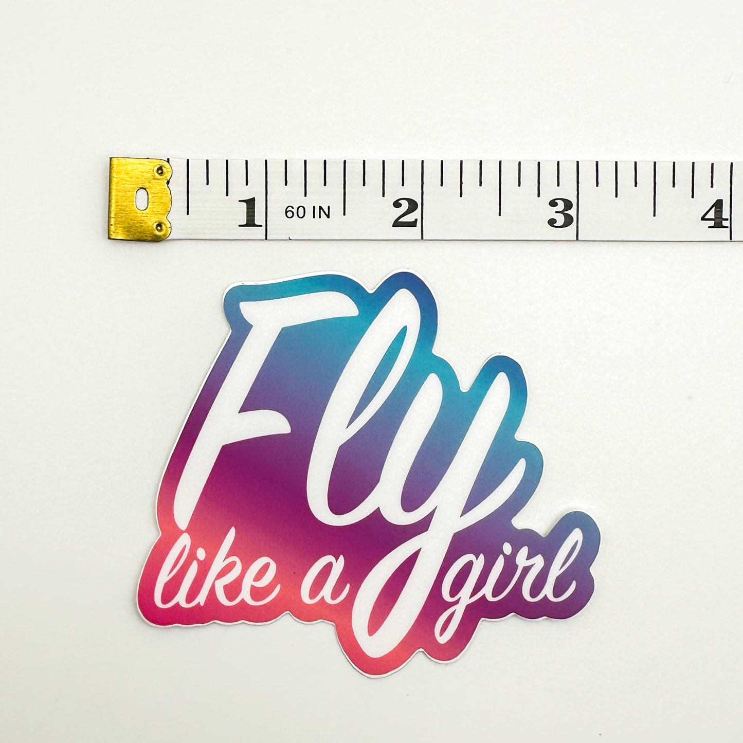 Fly Like a Girl Stickers