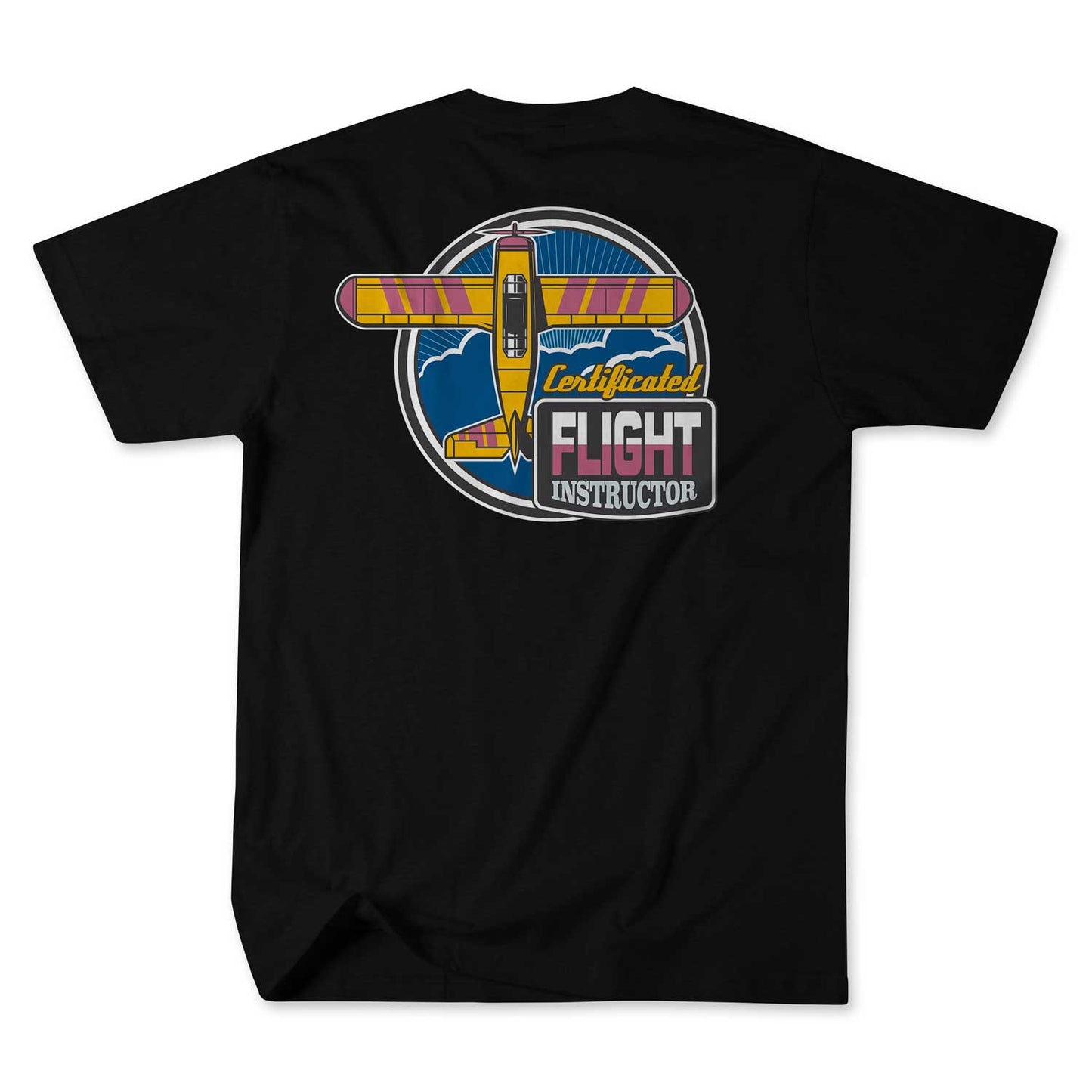 Flight Instructor Retro T-shirt