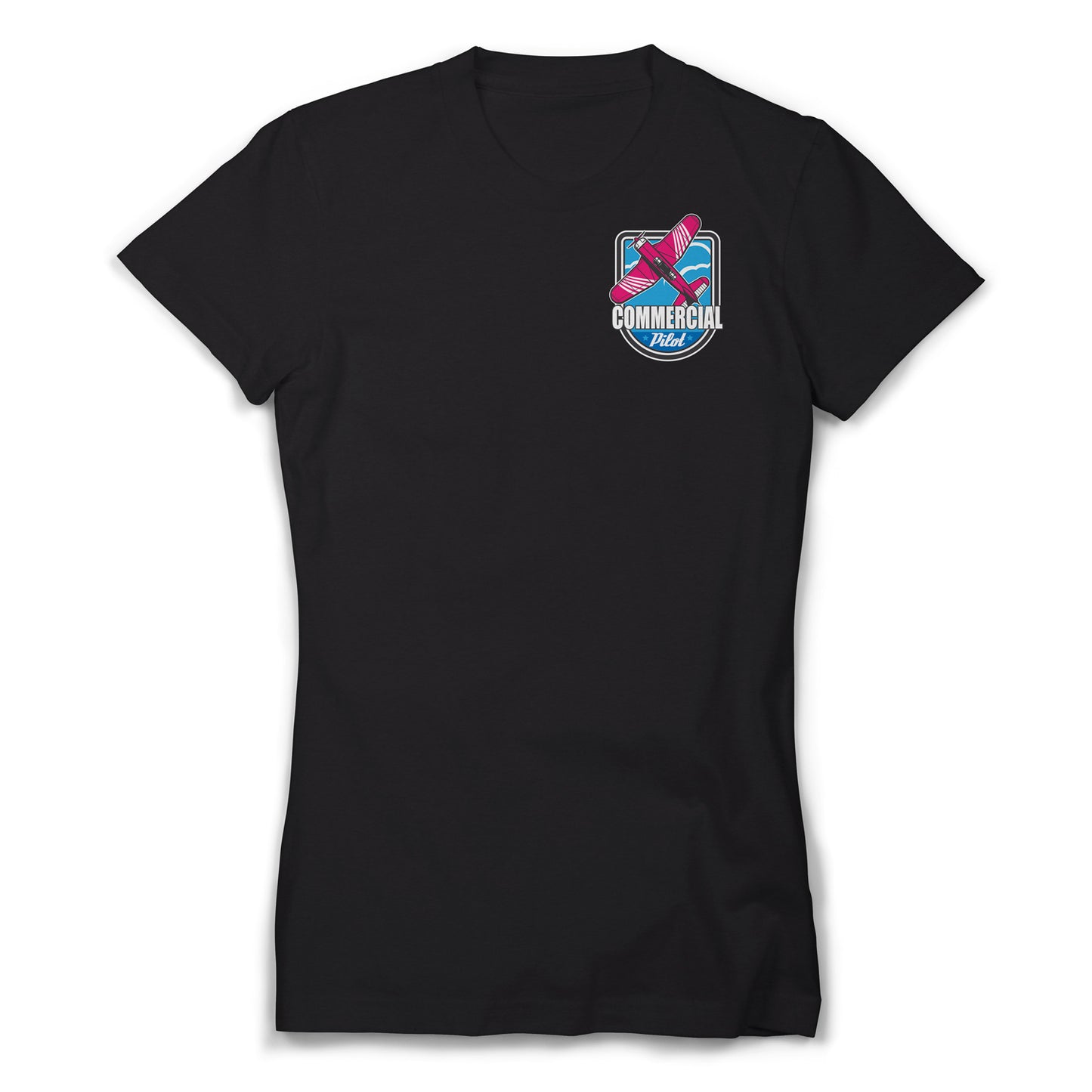Commercial Pilot Retro T-shirt