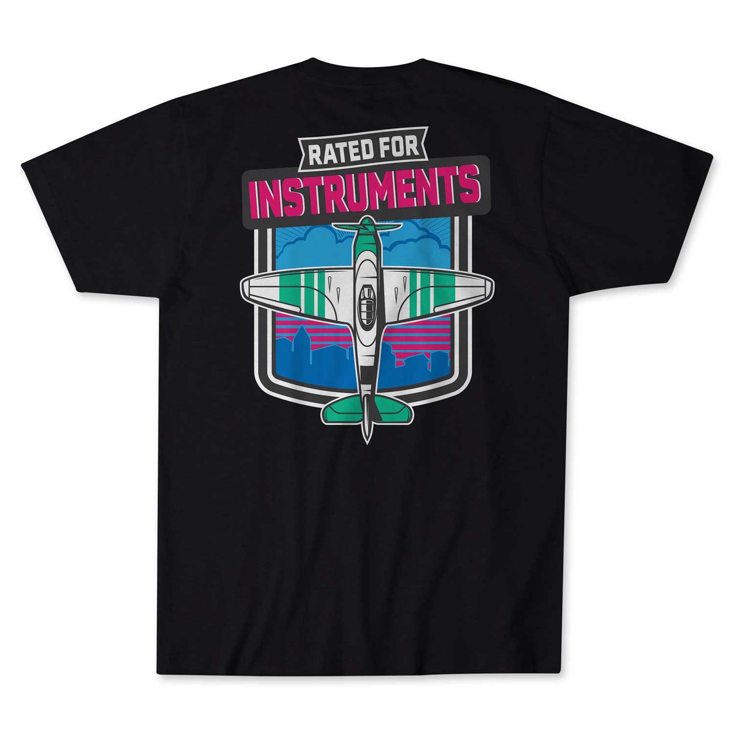 Instrument Rating Retro T-shirt