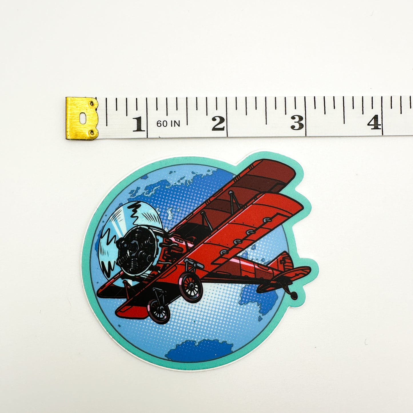 Pop Art Women Pilot Stickers