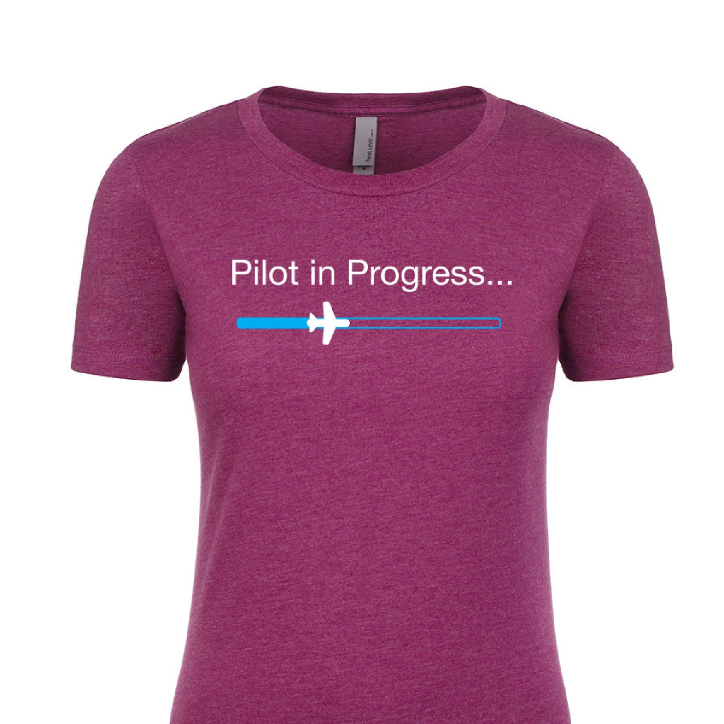 Pilot in Progress T-shirt • Great Student Pilot Gift