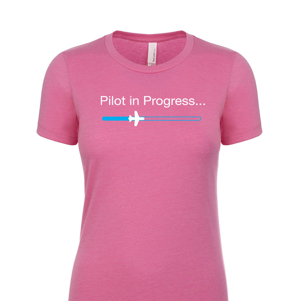 Pilot in Progress T-shirt • Great Student Pilot Gift