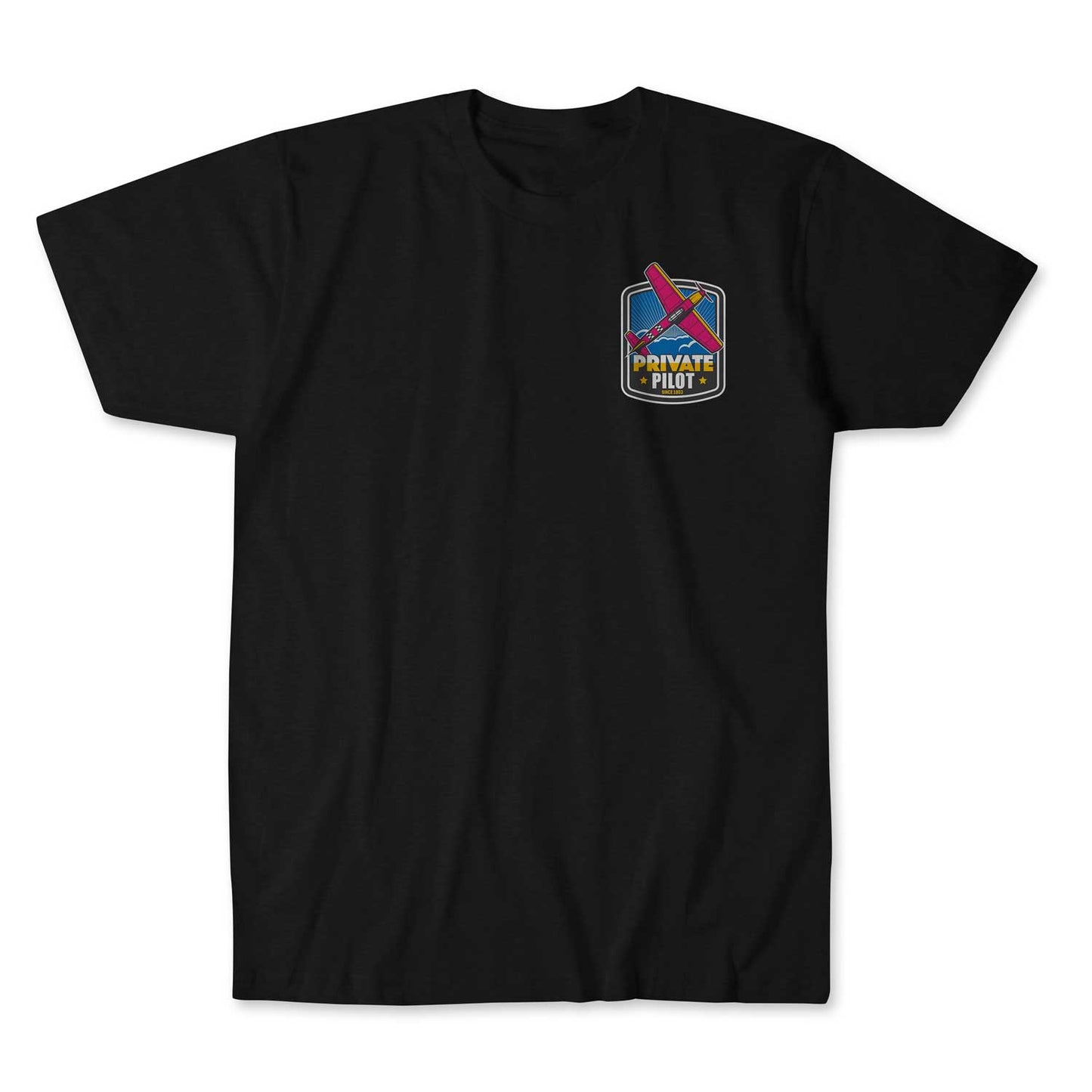 Private Pilot Retro T-shirt
