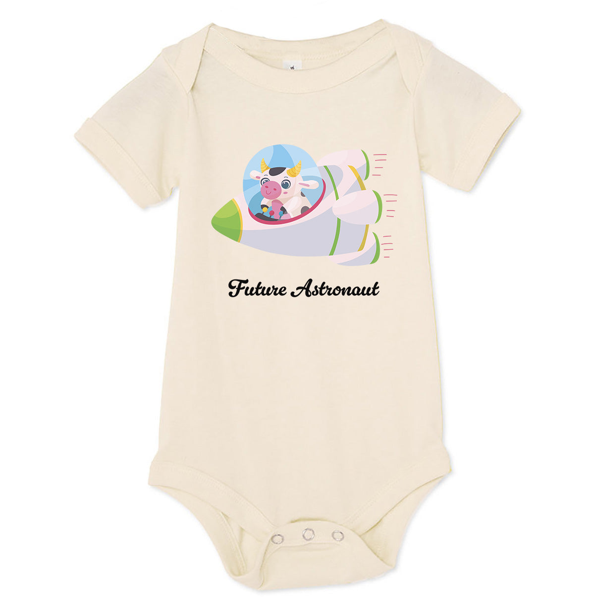 Cow Future Astronaut One-piece