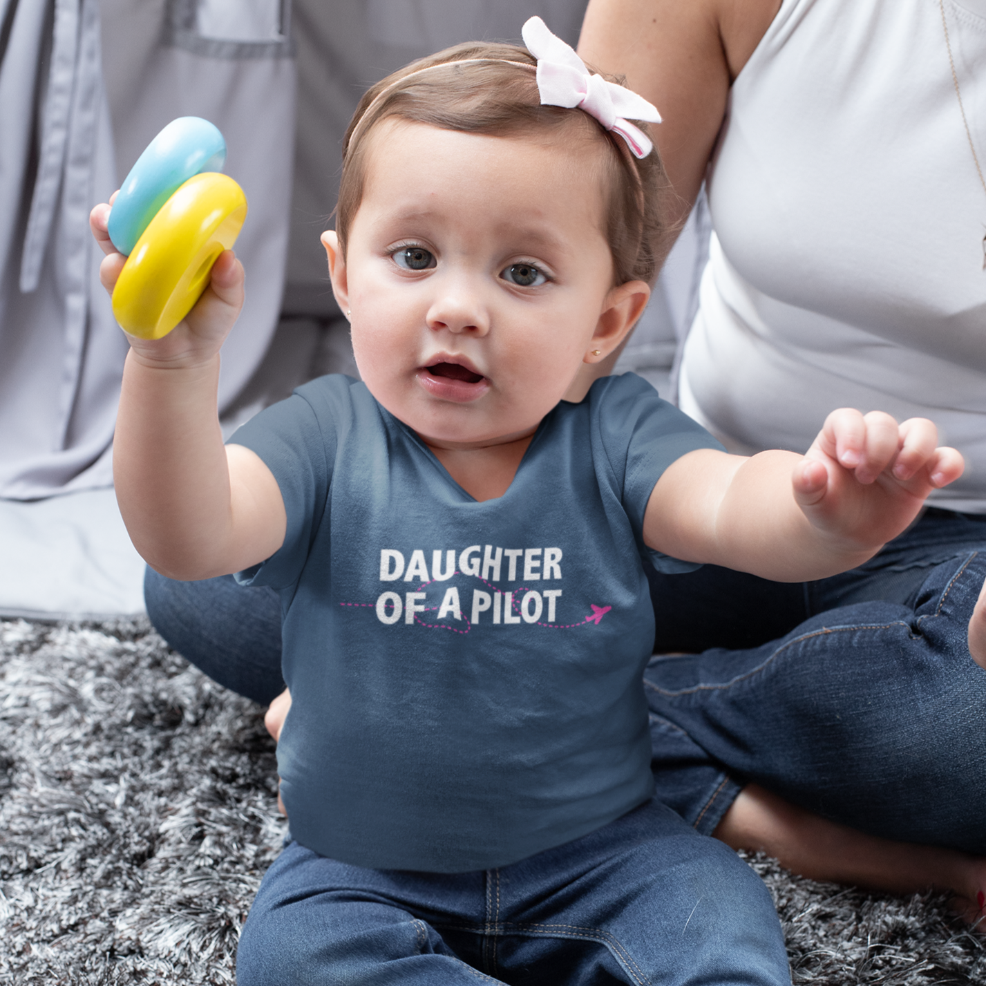 Daughter of the/a Pilot - Baby & Toddler T-shirts