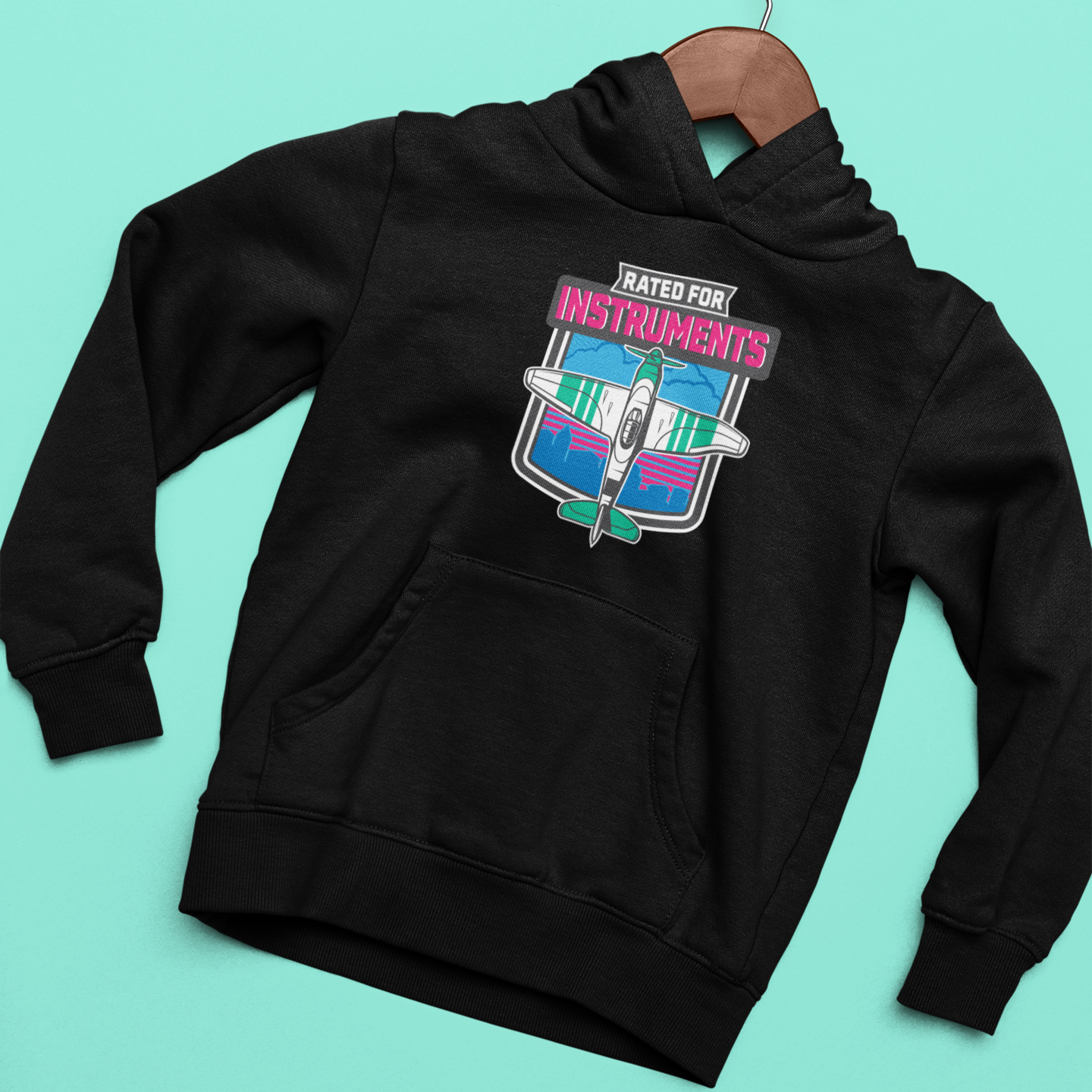 Instrument Rating Retro Sweatshirt & Hoodie