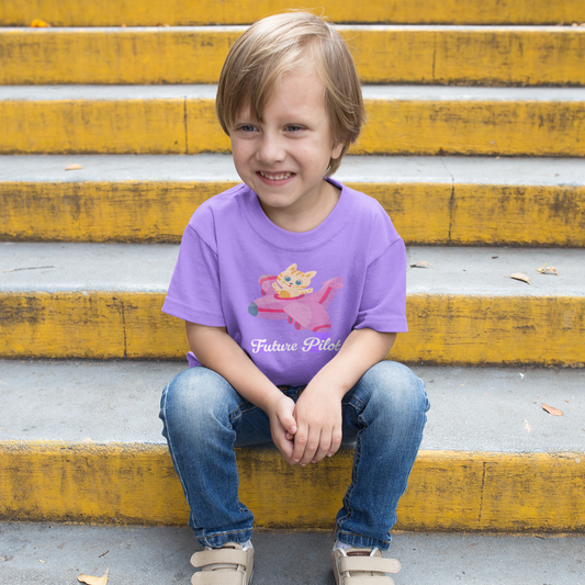 Cat Future Pilot / AMT Toddler Tee