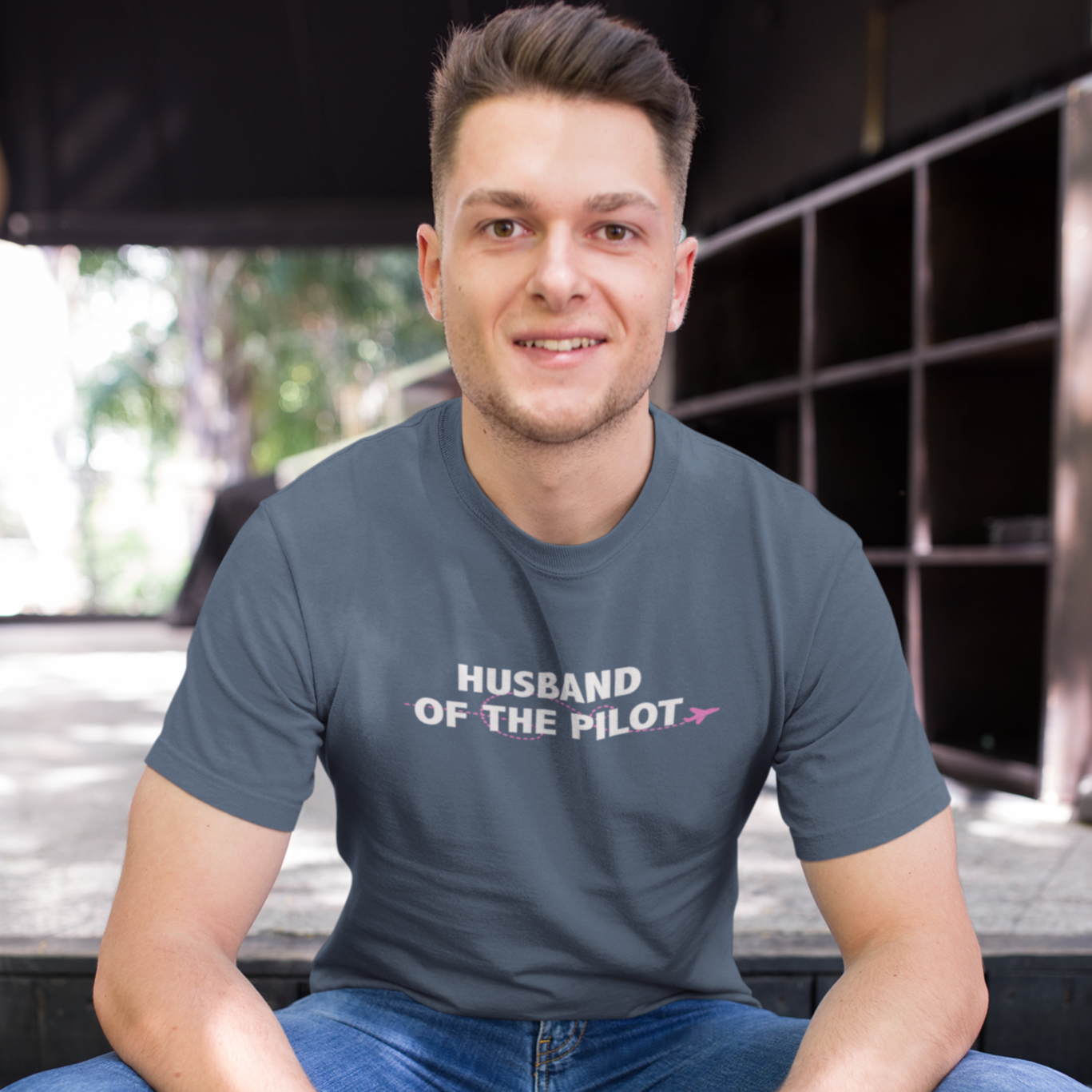 Husband of the/a Pilot T-shirt