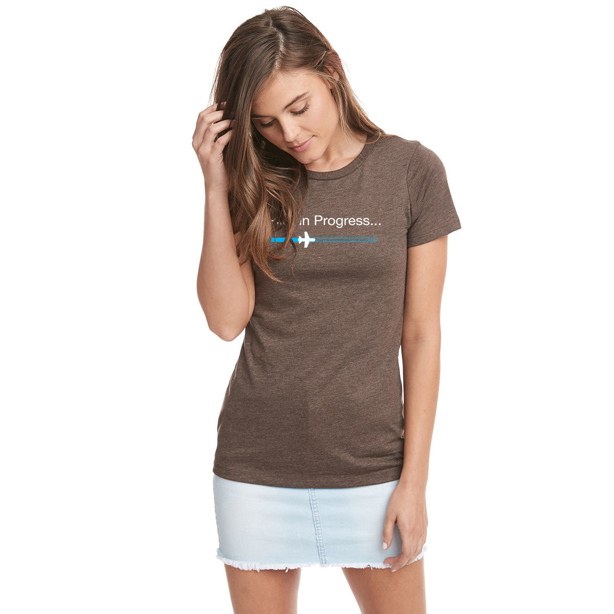 Pilot in Progress T-shirt • Great Student Pilot Gift