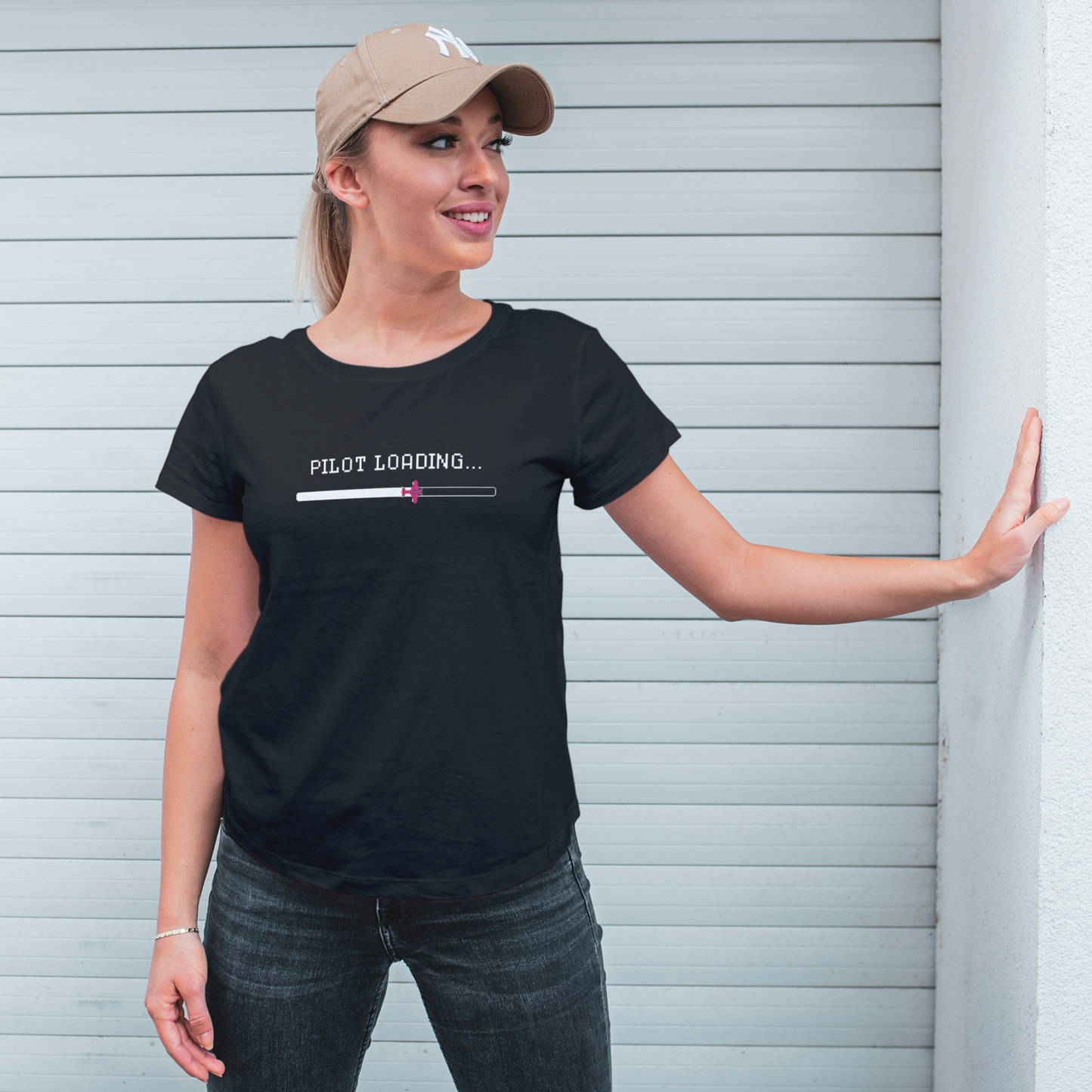 Pilot Loading 8-Bit T-shirt
