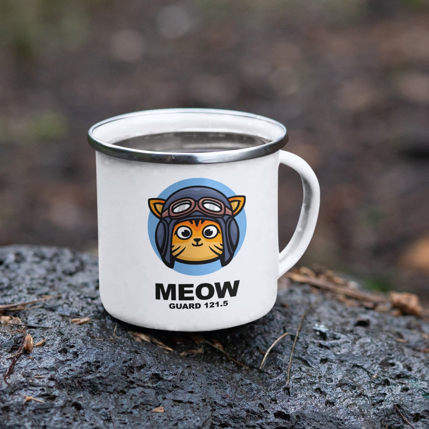 Meow on Guard Mugs