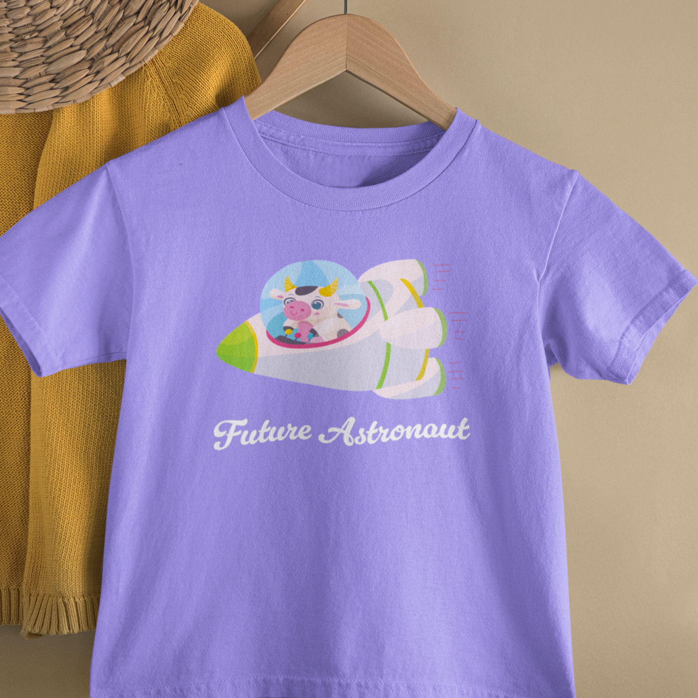 Cow Future Astronaut / AMT Toddler Tee