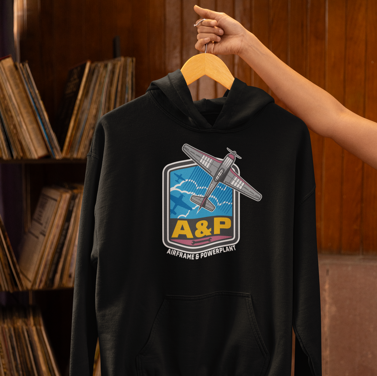 A&P Retro Sweatshirt & Hoodie