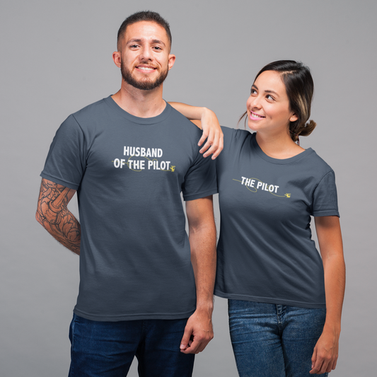 Husband of the/a Pilot T-shirt
