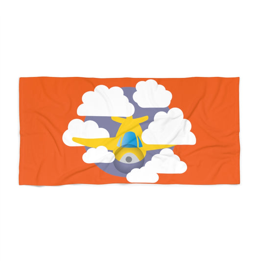 In the Clouds Beach Towel