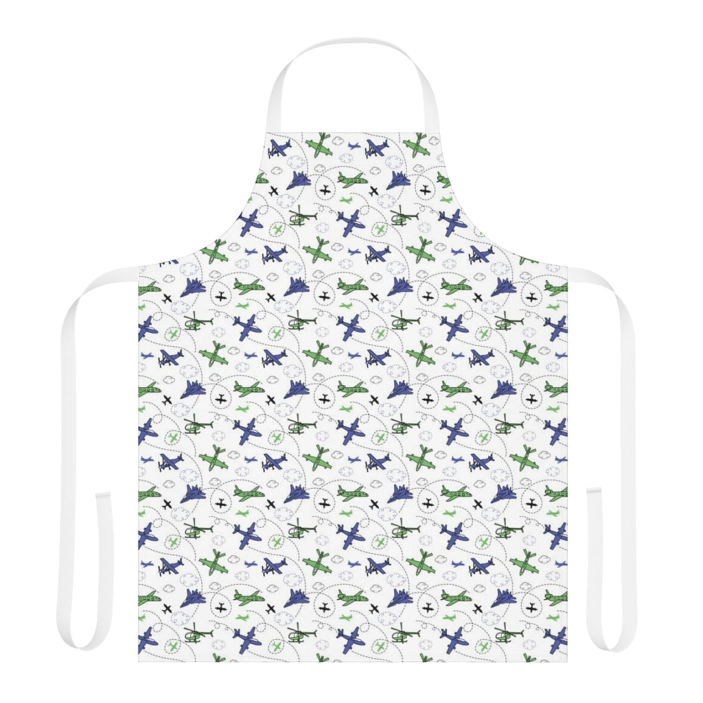 Flight Patterns | Kitchen Chef's Apron