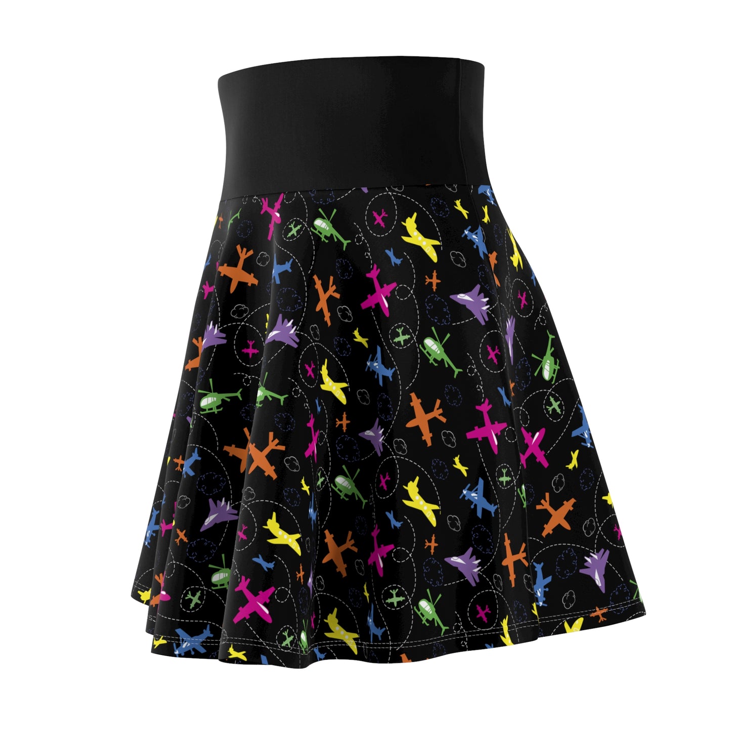 Jets, Planes, Helicopters, Oh My! Skirt