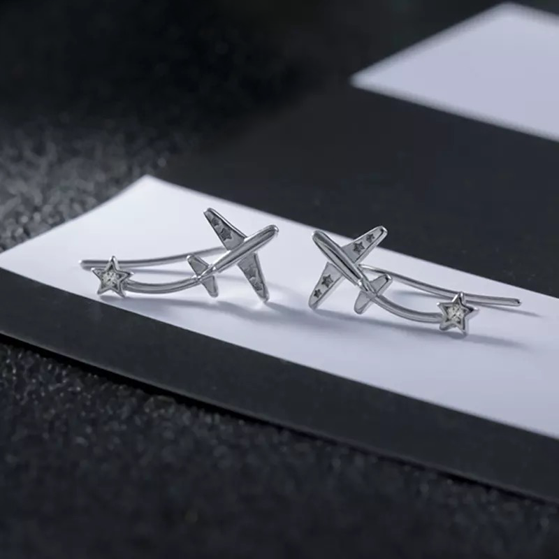 Aerobatic Star Earrings