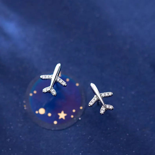 Jet Airplane Earrings