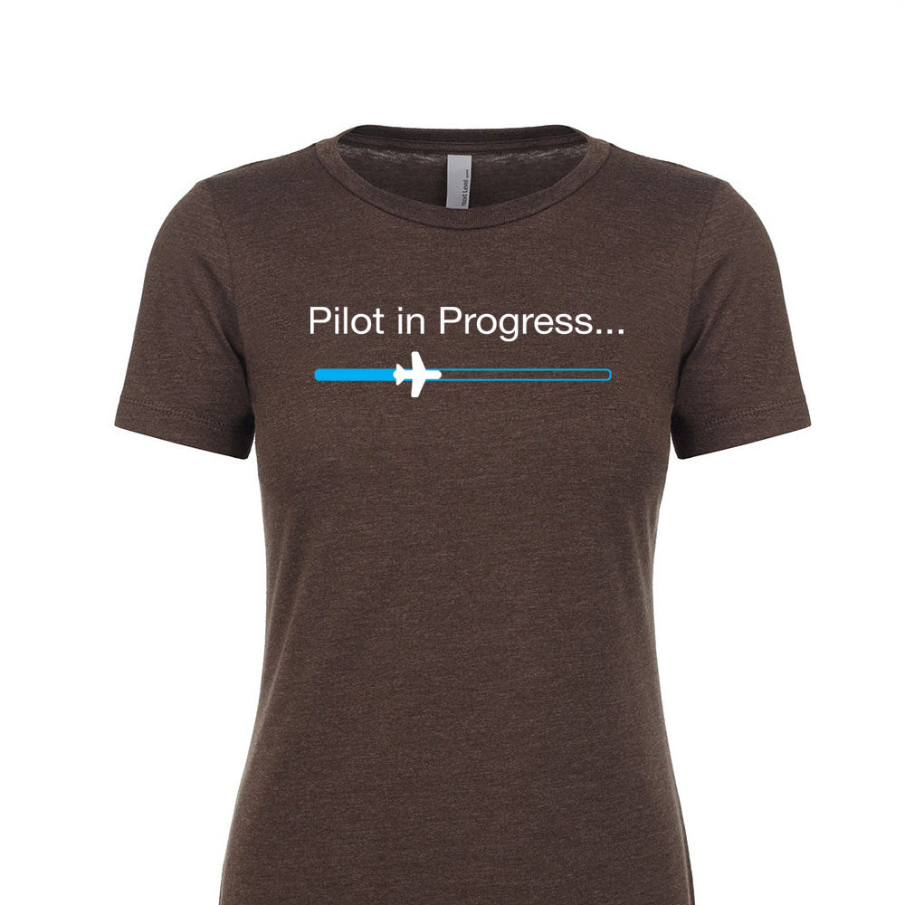 Pilot in Progress T-shirt • Great Student Pilot Gift