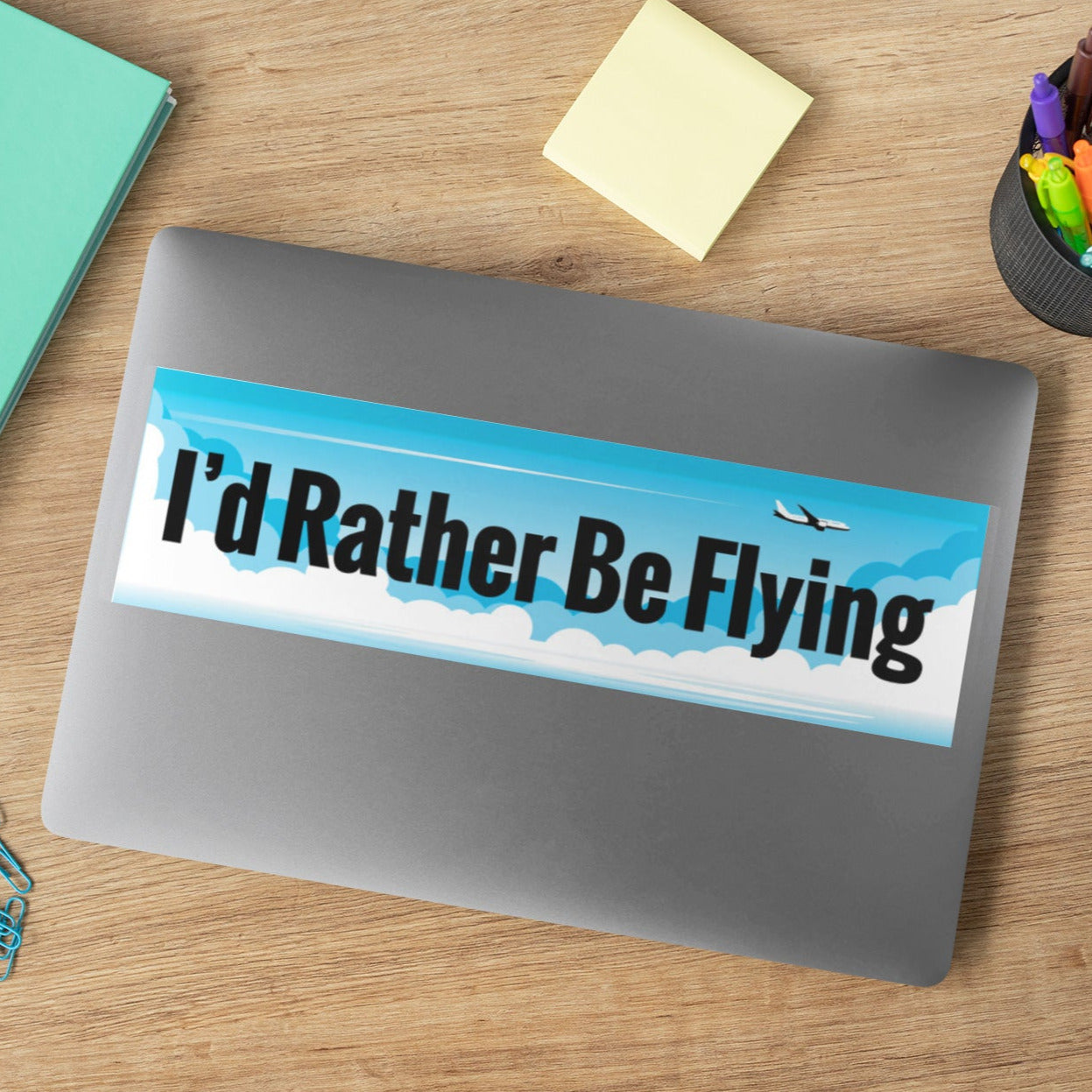 I'd Rather Be Flying | Bumper Sticker