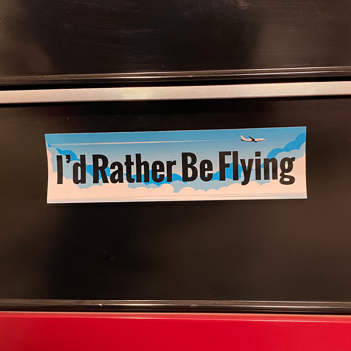 I'd Rather Be Flying | Bumper Sticker