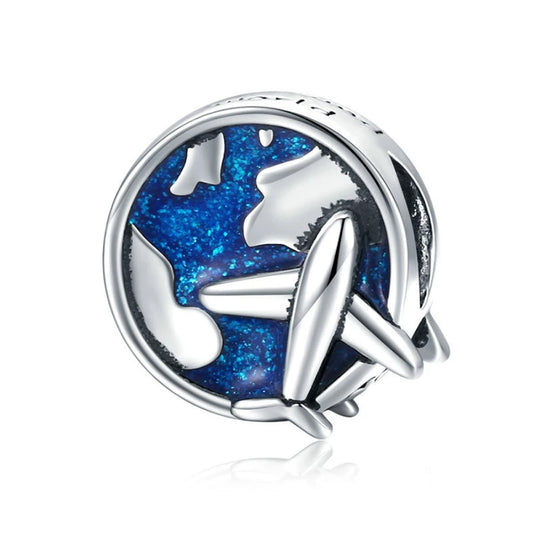 Travel Around the World Charm