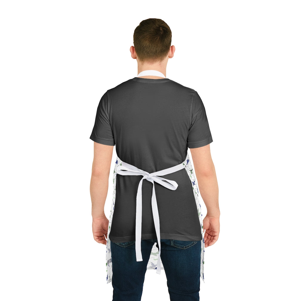 Flight Patterns | Kitchen Chef's Apron
