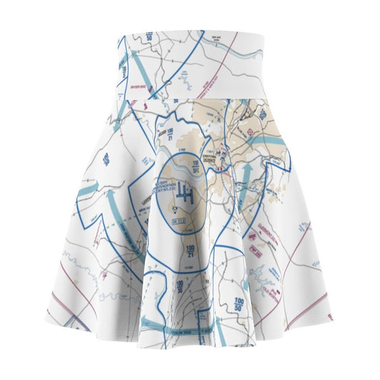 Cincinnati Flyway Chart | Women's Skirt All Over Prints 2XL for women in aviation