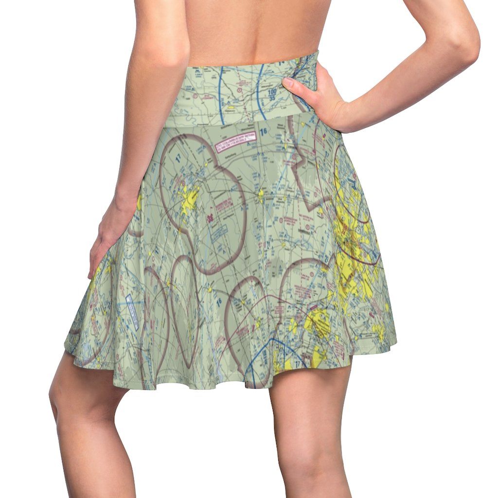 Cincinnati Terminal Chart | Women's Skirt All Over Prints for women in aviation