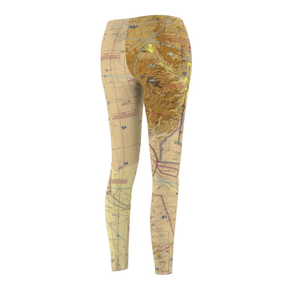 Colorado Springs COS Chart | Women's Casual Leggings All Over Prints for women in aviation