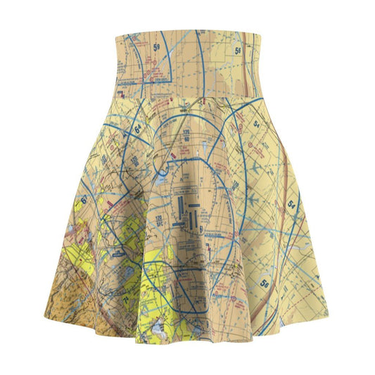 Denver Terminal Chart | Women's Skirt All Over Prints 2XL for women in aviation