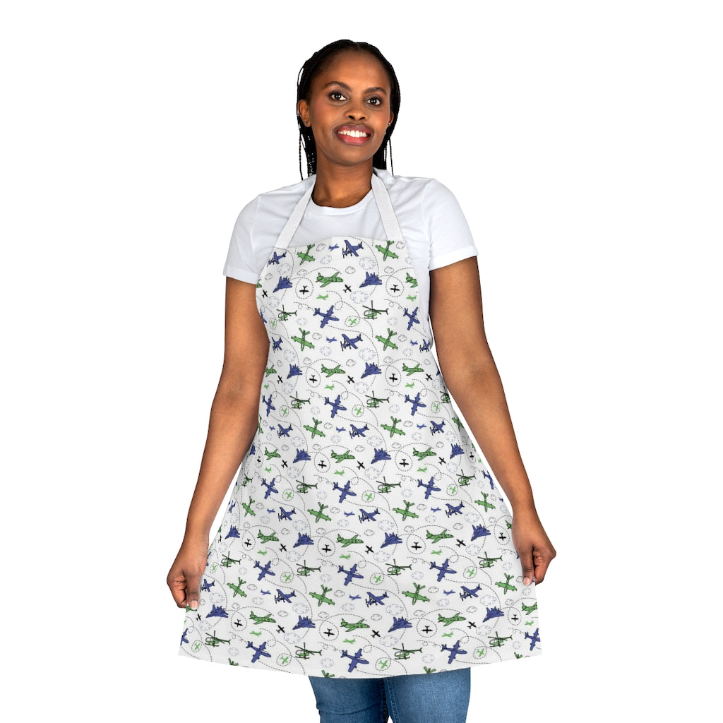 Flight Patterns | Kitchen Chef's Apron