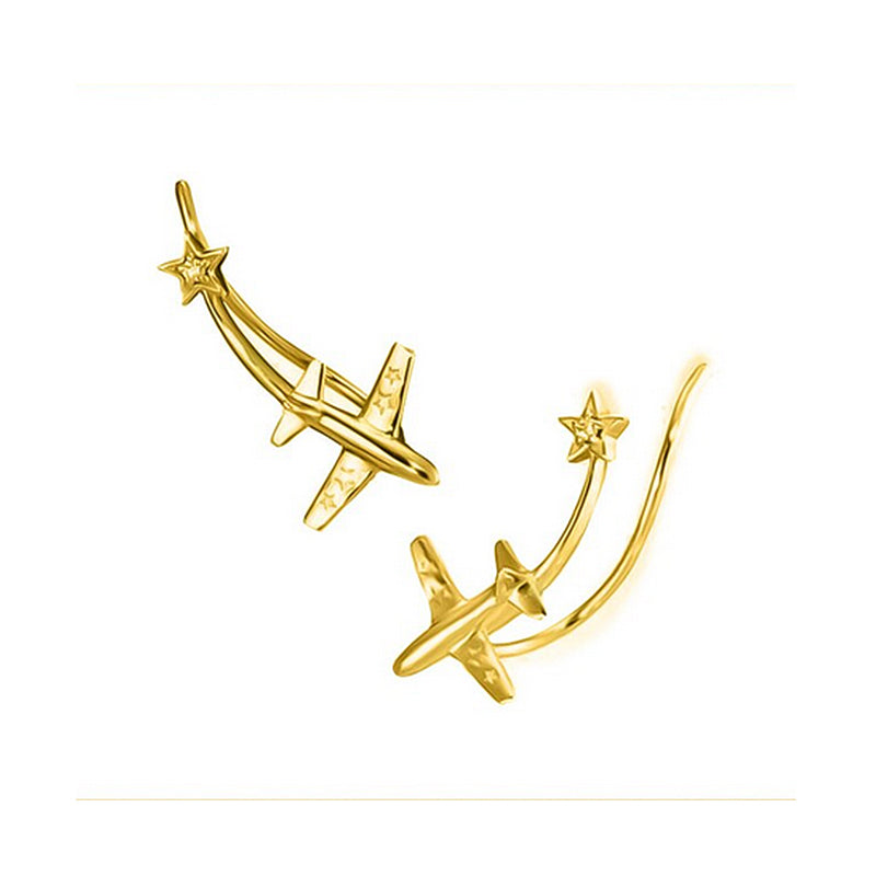 Aerobatic Star Earrings