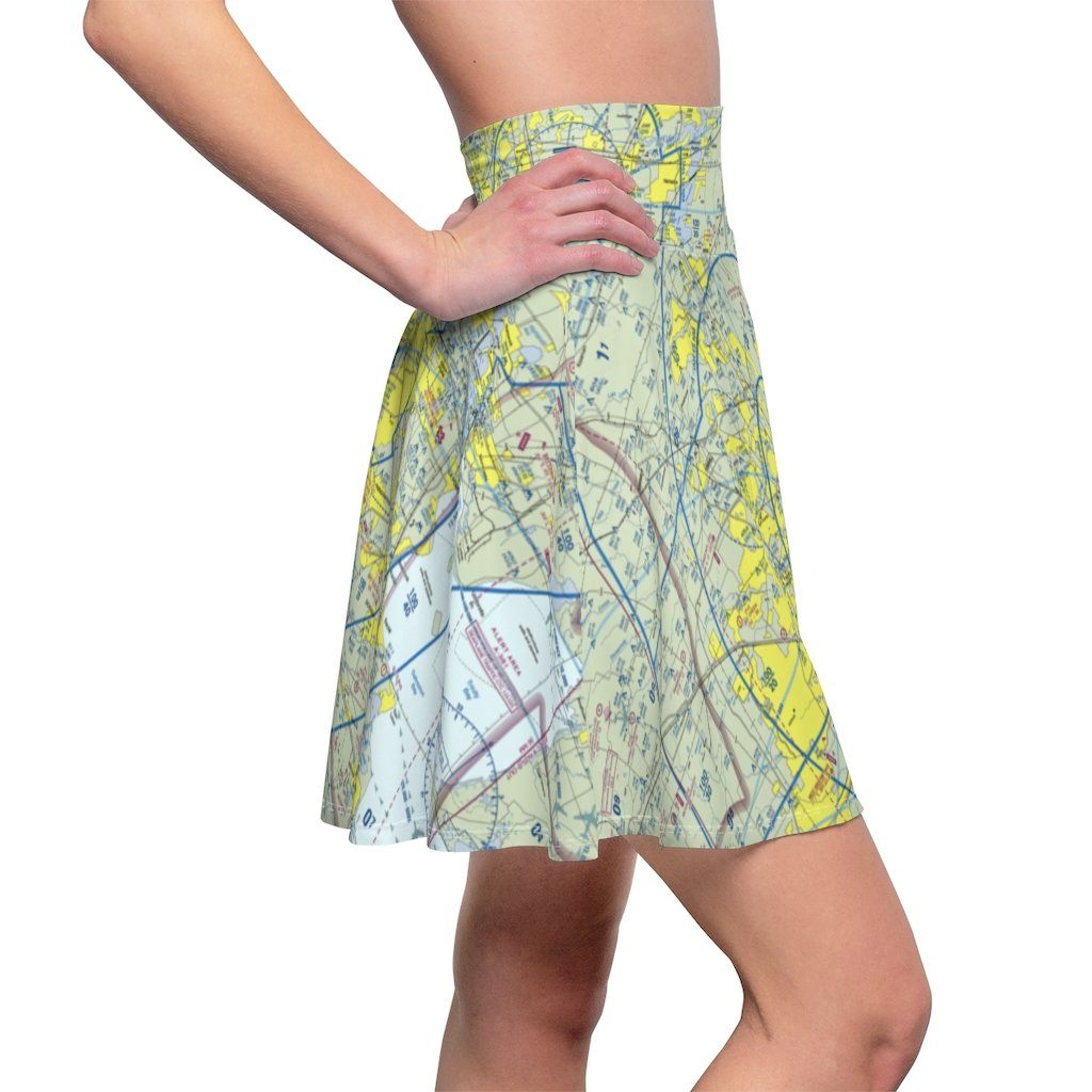 Houston Terminal Chart | Women's Skirt All Over Prints for women in aviation