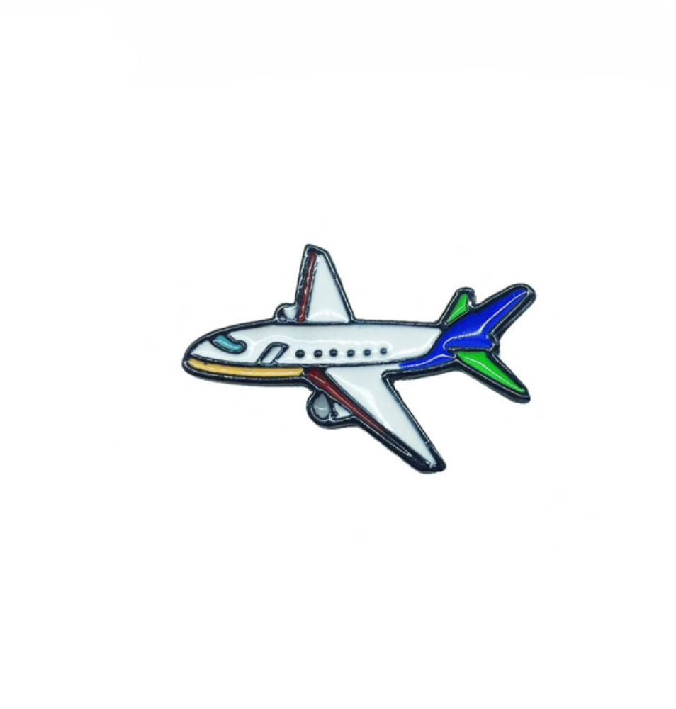 Jet Plane Enamel Pin Pin for women in aviation