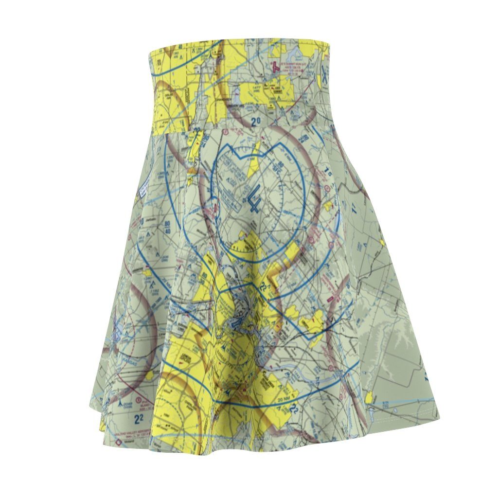 Kansas City Terminal Chart | Women's Skirt All Over Prints for women in aviation
