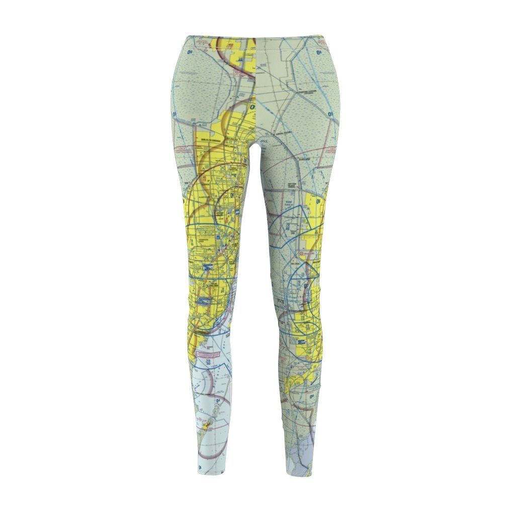 Miami MIA Chart | Women's Casual Leggings All Over Prints for women in aviation