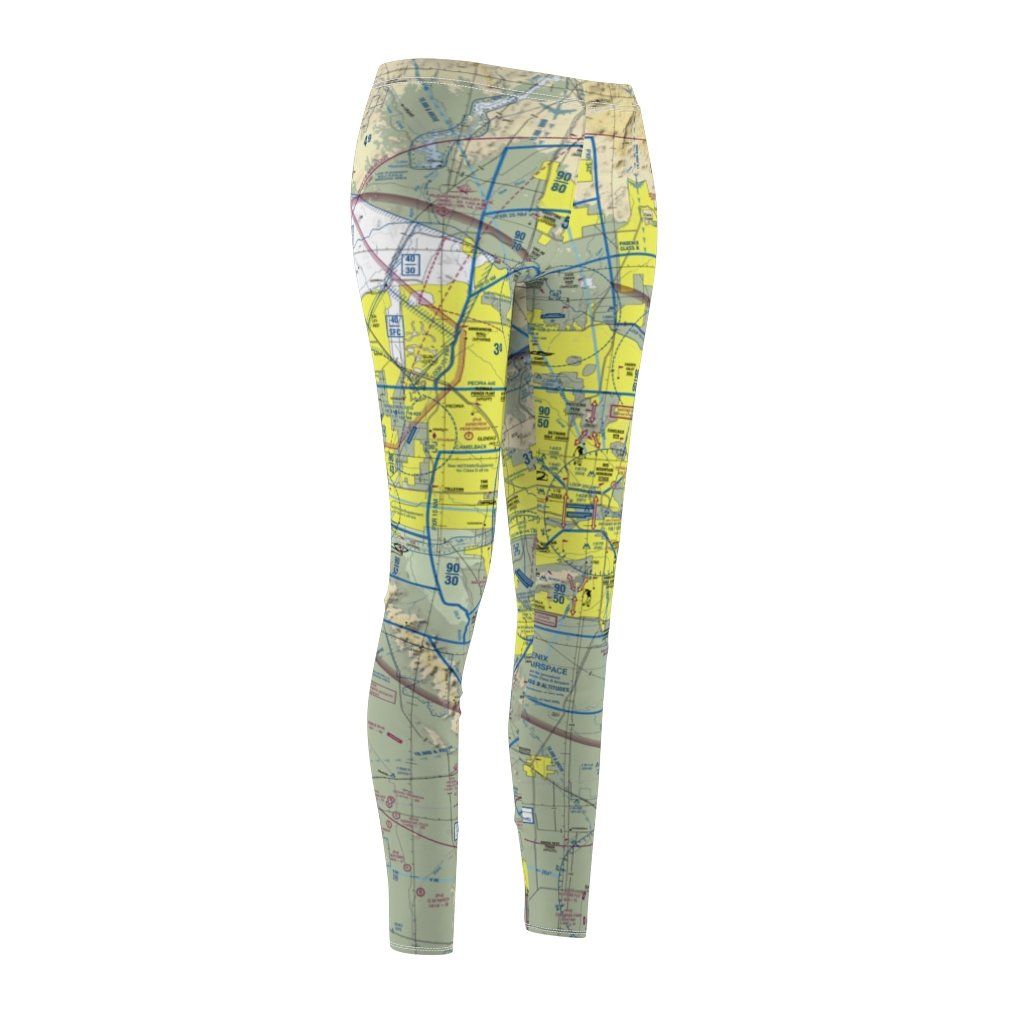 Phoenix PHX Chart | Women's Casual Leggings All Over Prints for women in aviation