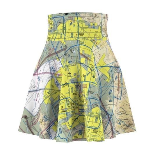Phoenix Terminal Chart | Women's Skirt All Over Prints 2XL for women in aviation