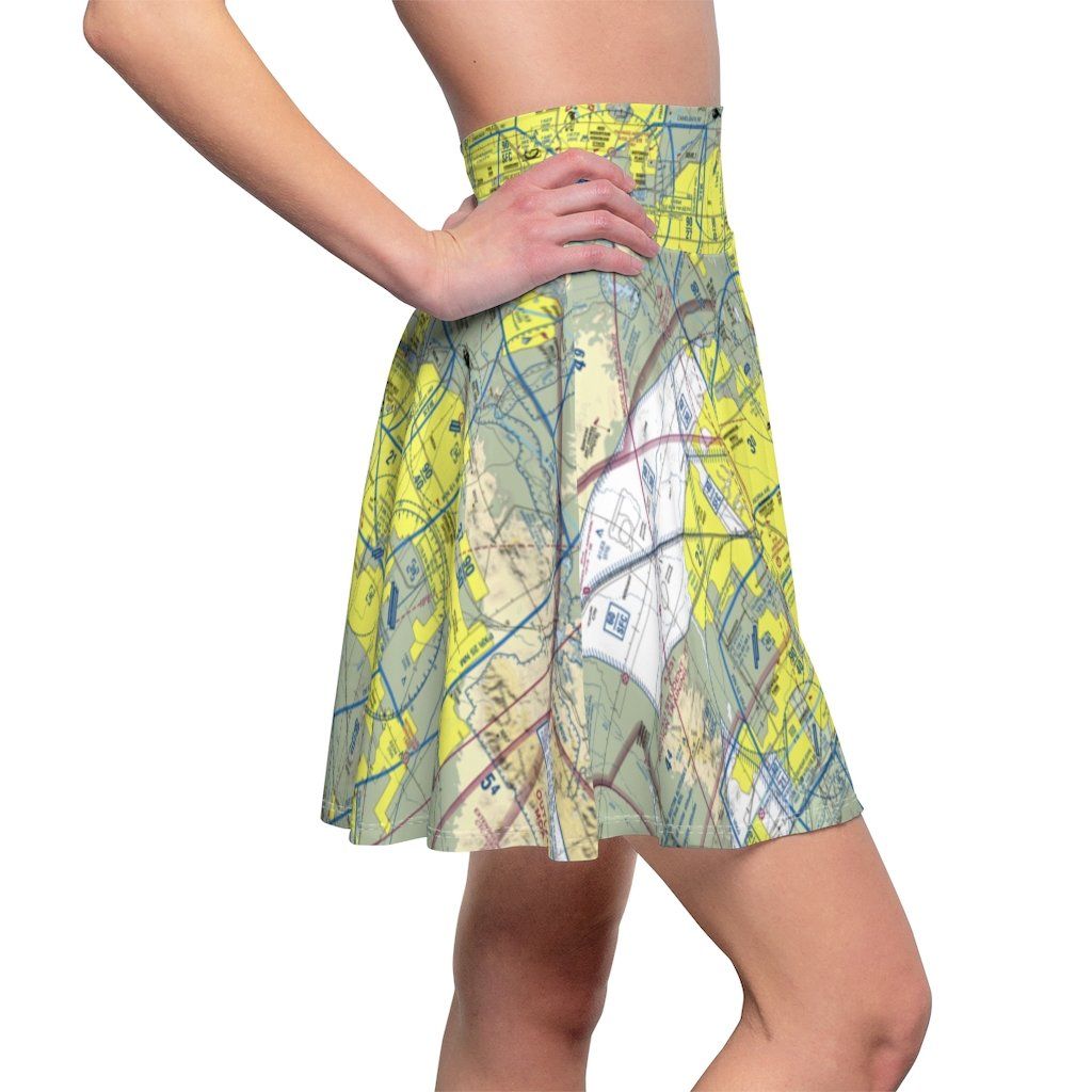 Phoenix Terminal Chart | Women's Skirt All Over Prints for women in aviation