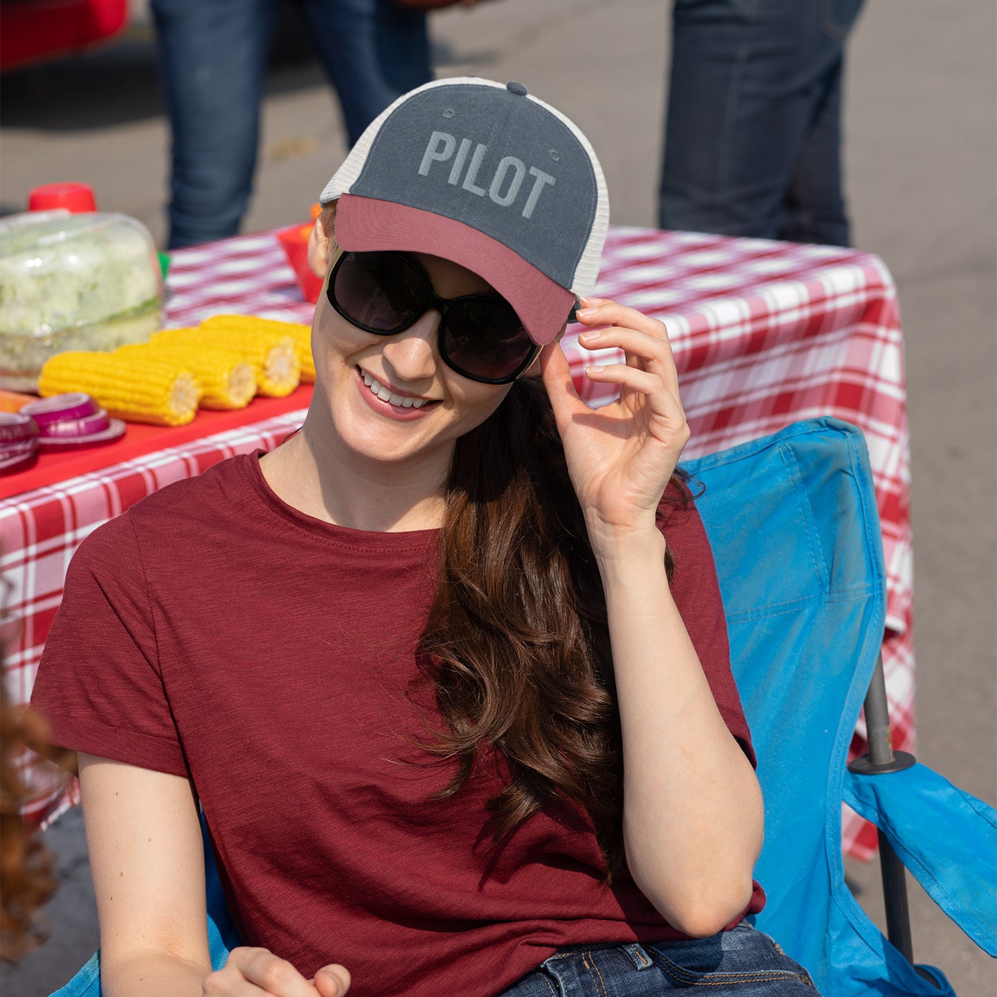 Pilot | Embroidery Pigment-Dyed Cap