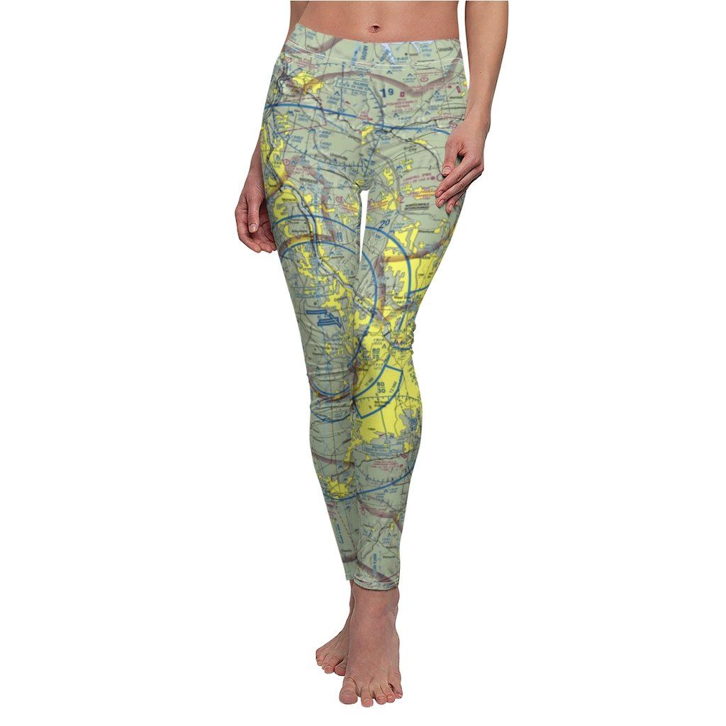 Pittsburgh PIT Chart | Women's Casual Leggings All Over Prints for women in aviation