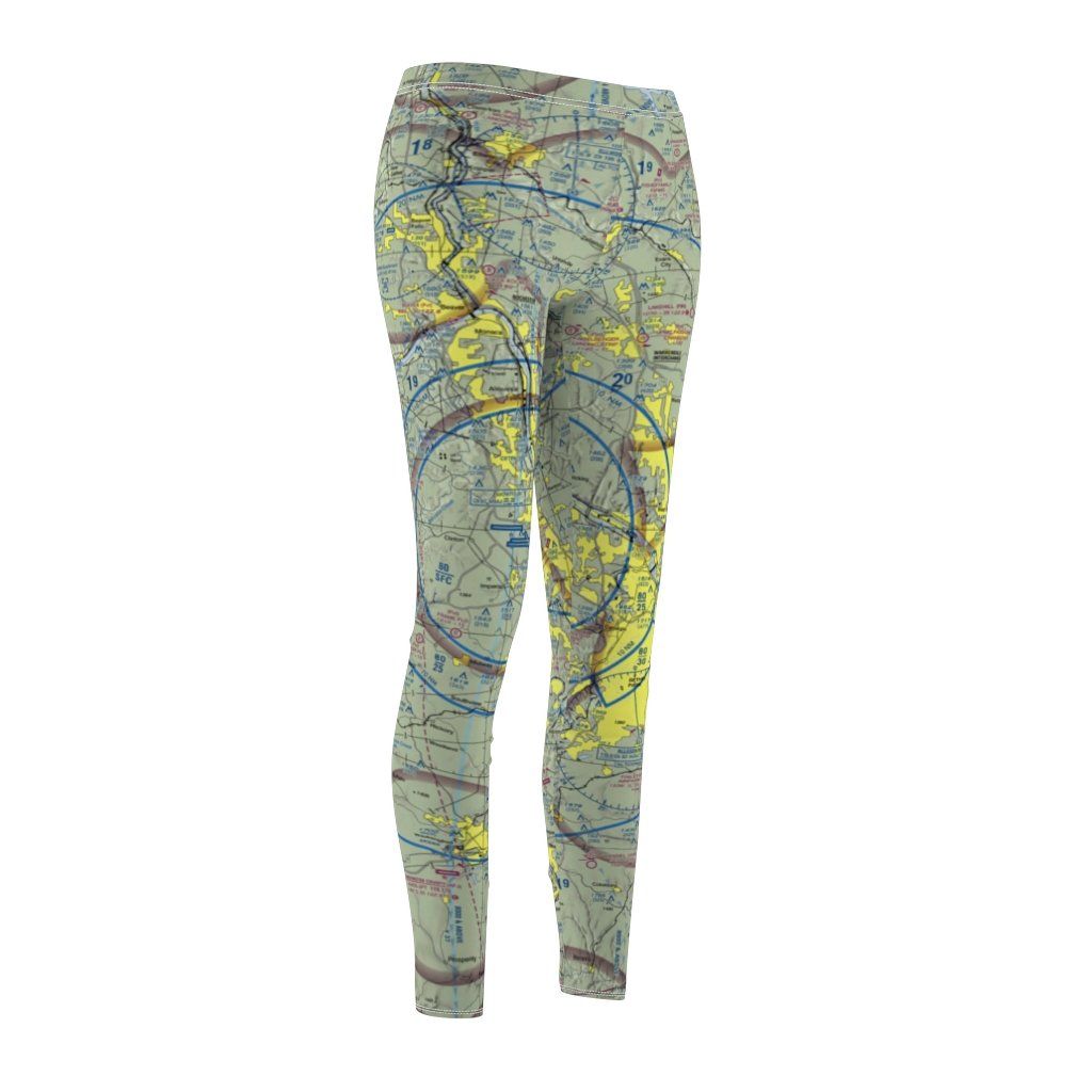 Pittsburgh PIT Chart | Women's Casual Leggings All Over Prints for women in aviation